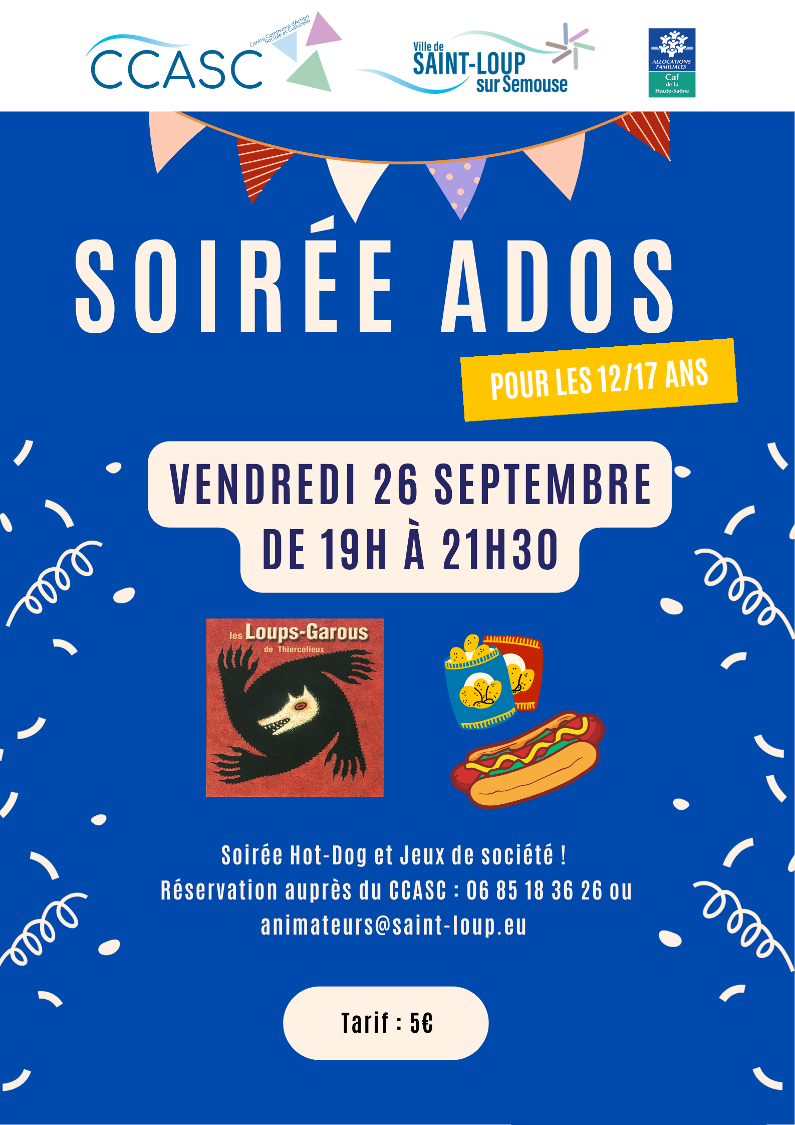 Affiche – Soirée Ados (1)