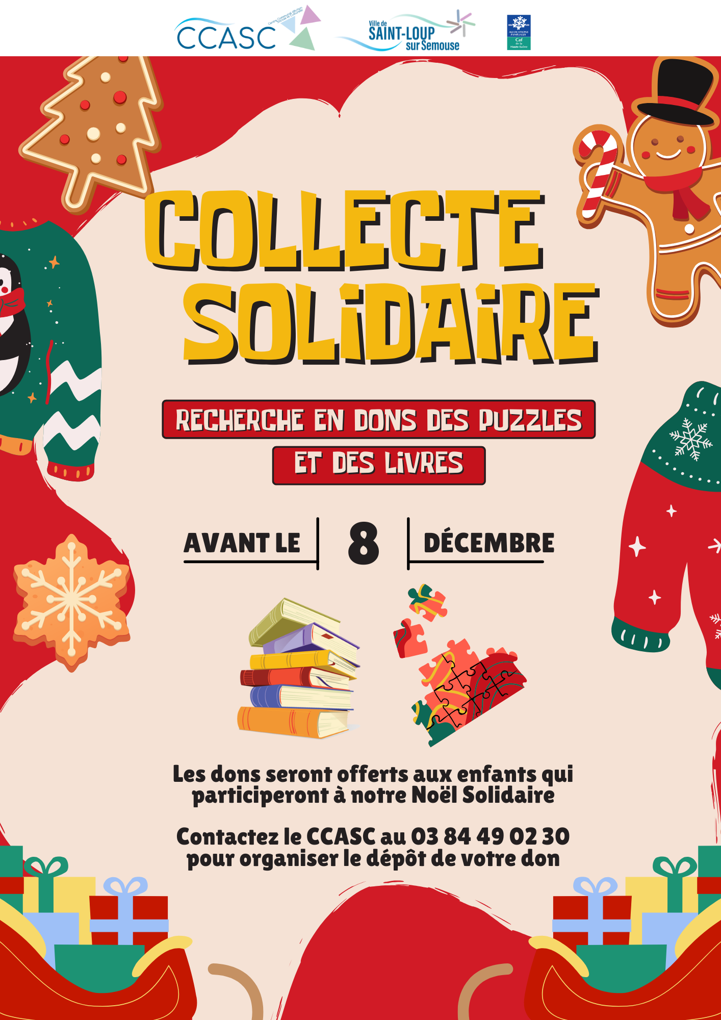 Affiche – Collecte solidaire Noël 2025 (1)