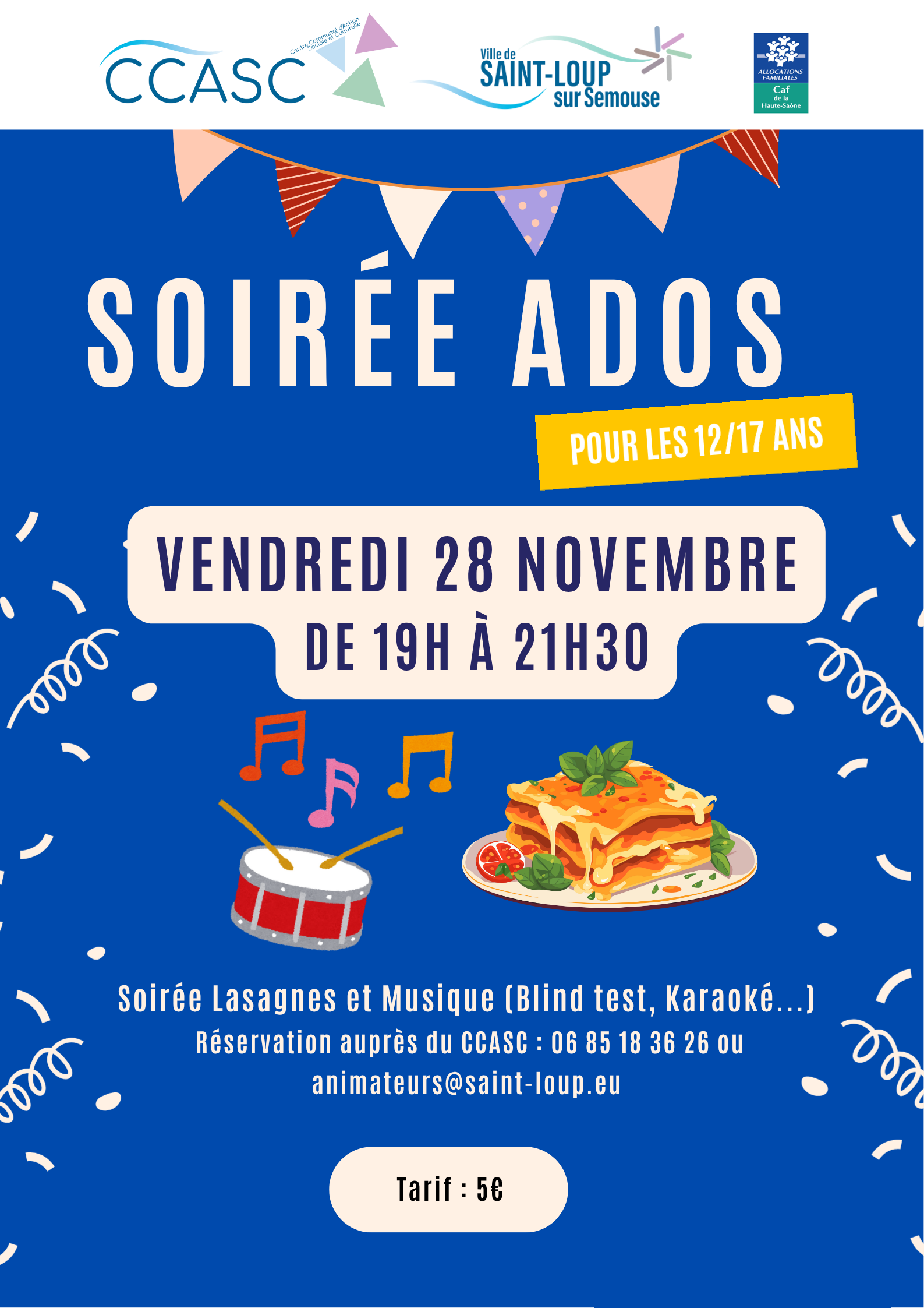 Affiche – Soirée Ados (2)