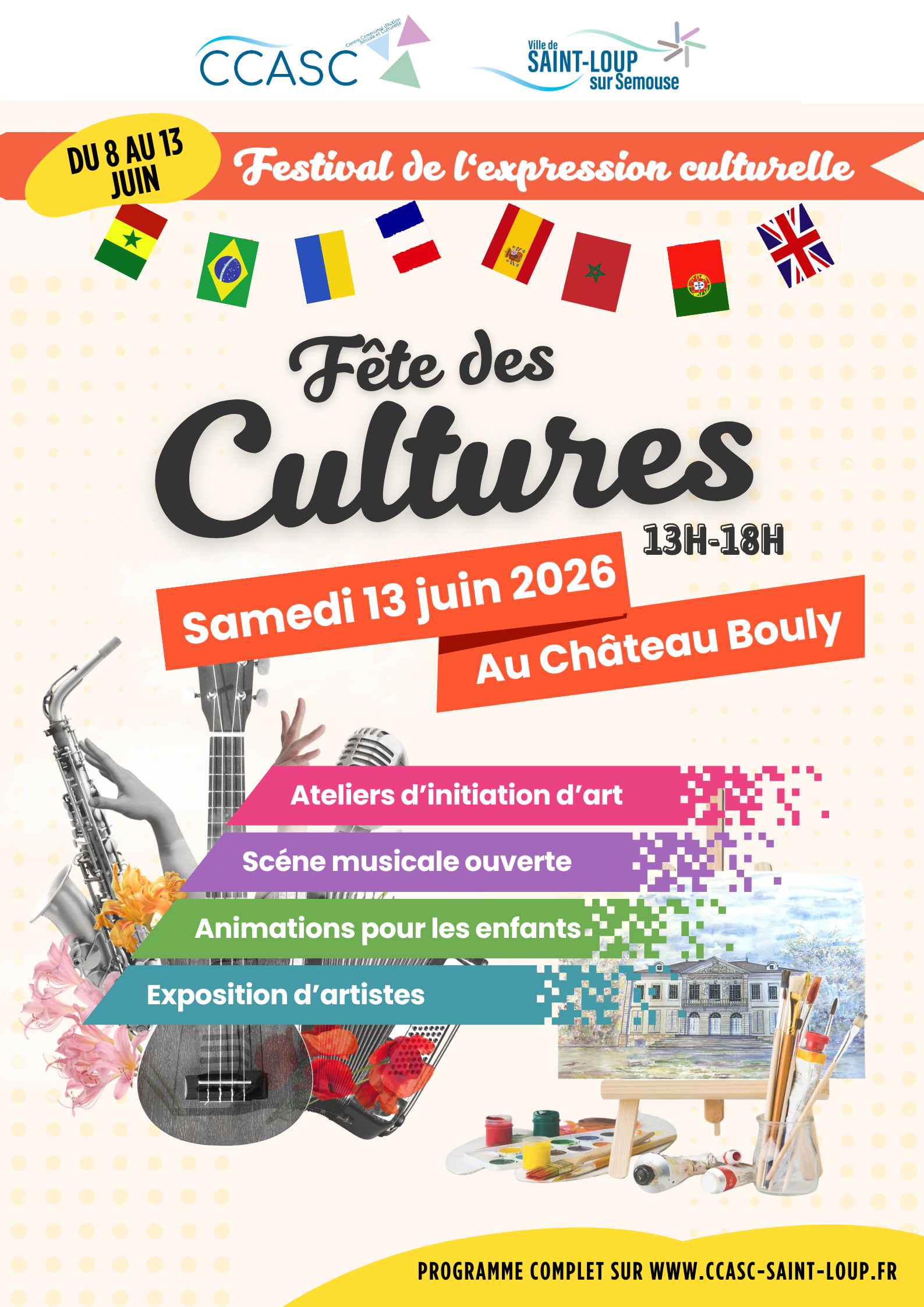 AFFICHE PRINCIPALE Fete des cultures
