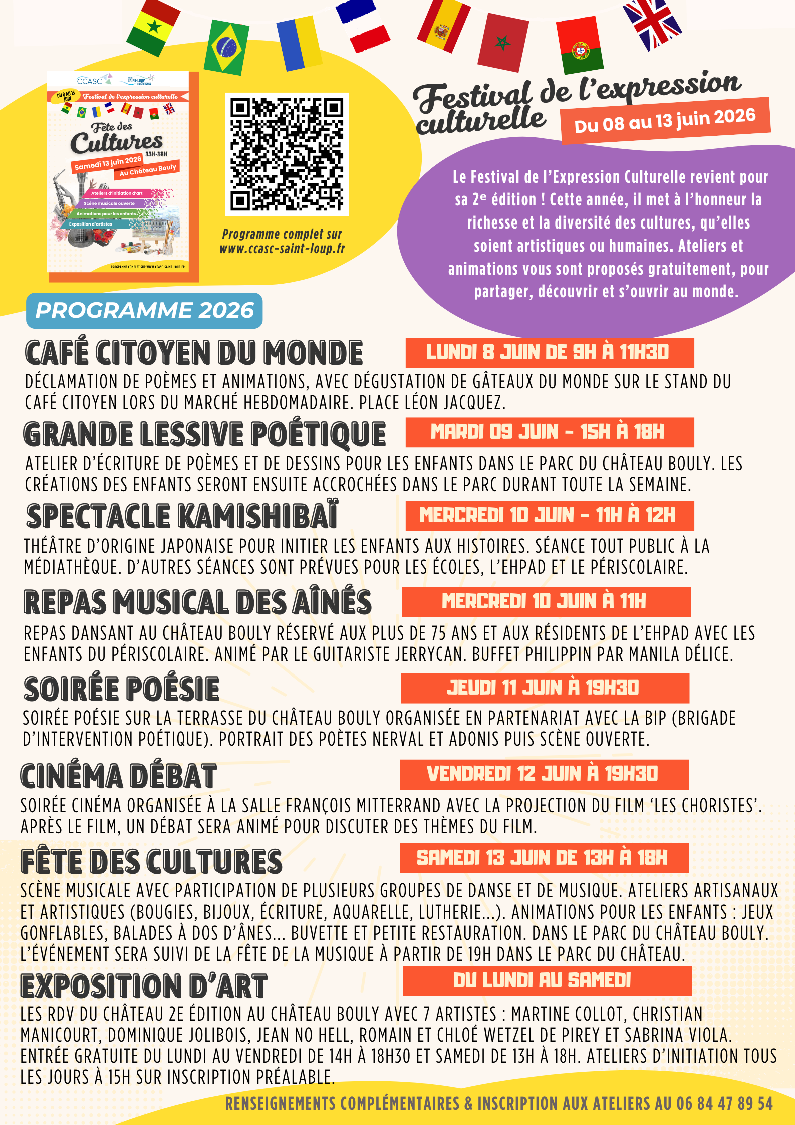 VERSO FLYER – NOUVEAU QR CODE