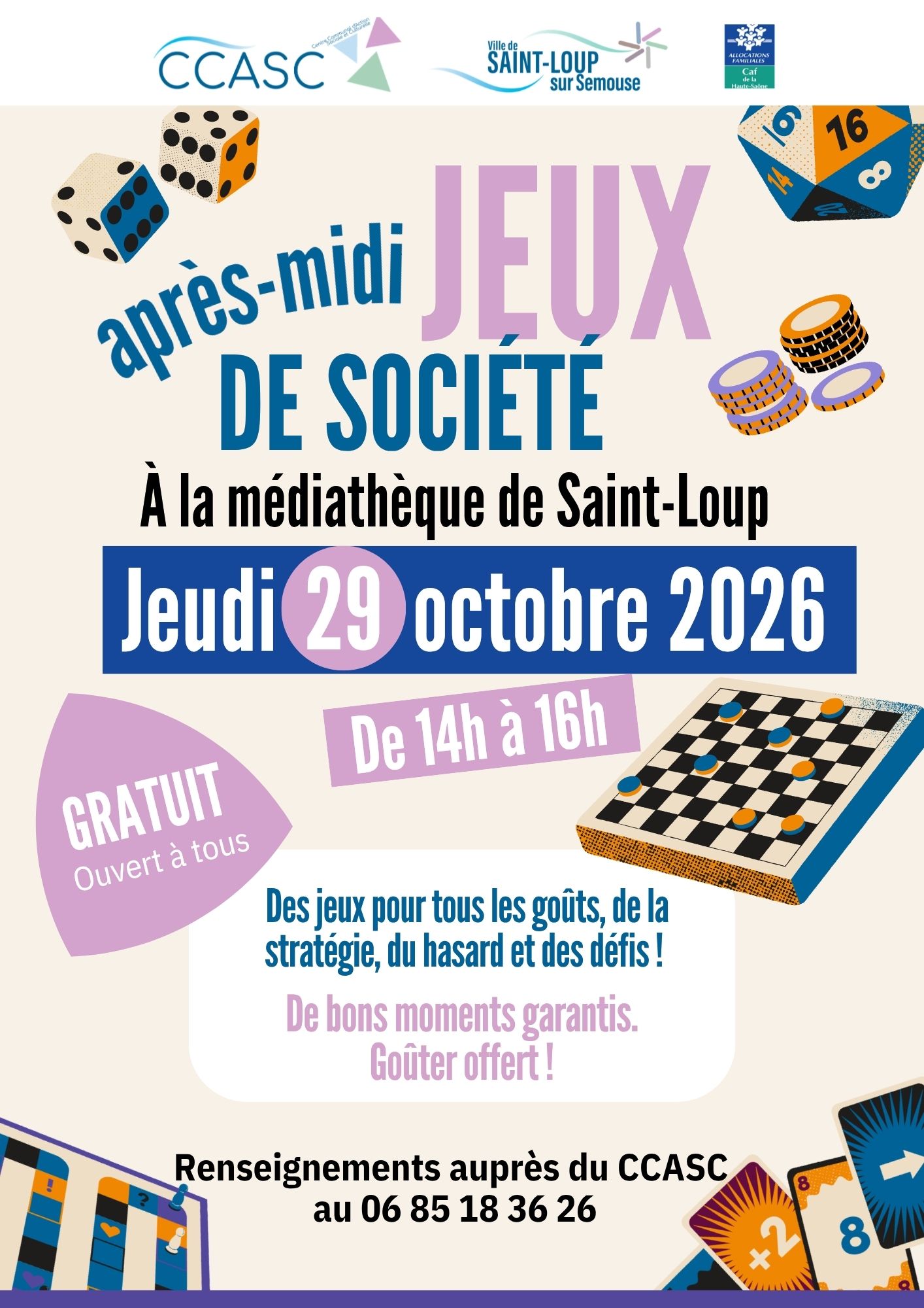 Après-midi Jeux de société